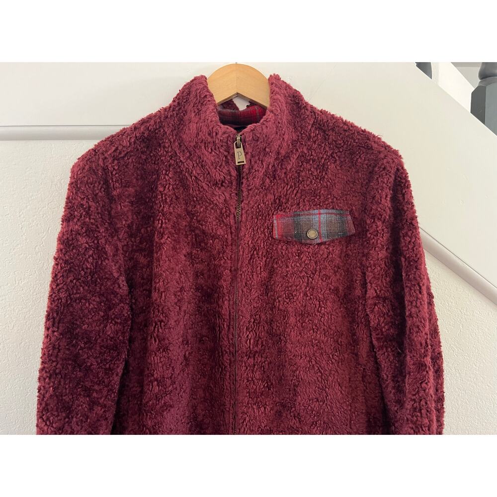 Pendleton Quarter Zip Pullover Sherpa Fleece Jack… - image 8
